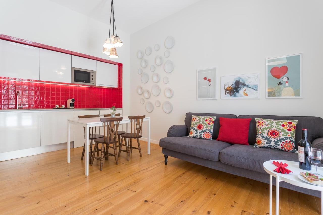 Bright Apt With Patio In Center! Lejlighed Lisboa